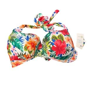 Time and tru bikini top size large